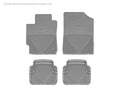 WeatherTech 07-10 Kia Optima Front and Rear Rubber Mats - Grey