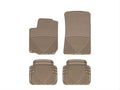 WeatherTech 98-10 Volkswagen New Beetle Front and Rear Rubber Mats - Tan