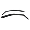 WeatherTech 19+ Chevrolet Silverado Double Cab Fr and Rr Side Window Deflectors - Dark Smoke