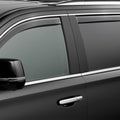 WeatherTech 2015+ Chevrolet Suburban Front and Rear Side Window Deflectors - Dark Smoke