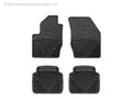 WeatherTech 07-10 Chrysler Sebring Front and Rear Rubber Mats - Black