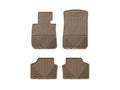 WeatherTech 06 BMW 3-Series (E90/E91) Front and Rear Rubber Mats - Tan