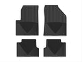 WeatherTech 14+ Jeep Cherokee Front and Rear Rubber Mats - Black