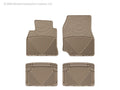 WeatherTech 80-98 Porsche 911 Front and Rear Rubber Mats - Tan