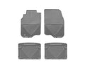 WeatherTech 07-09 Saturn Aura Front and Rear Rubber Mats - Grey