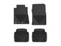 WeatherTech Black Front and Rear All-Weather Floor Mats Fits -20-12 Mustang W366-W50