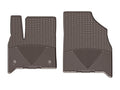 WeatherTech Cocoa Front and Rear All-Weather Floor Mats Fits -20-23 Traverse W469CO-W470CO