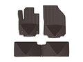 WeatherTech Cocoa Front and Rear All-Weather Floor Mats Fits -20-24 Terrain Terrain Denali W472CO-W425CO