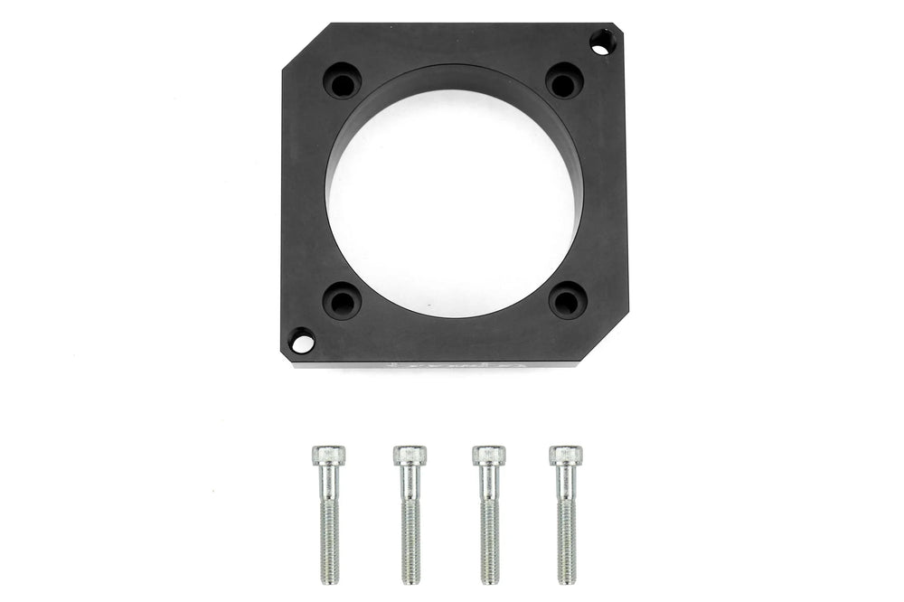 Boomba Racing Cosworth Manifold Spacer Black Anodized Subaru STI 2004-2014