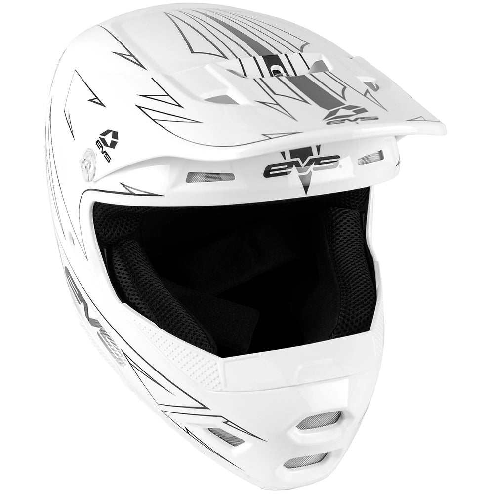 EVS T3 Pinner Helmet White Youth - Small