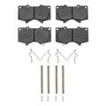 DFC 00-25 JAC Frison Front Ultimate Duty Performance Brake Pads and Hardware Kit