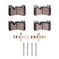 R1 11-13 Mercedes-Benz C63 AMG Rear Performance Sport Pads & Hardware Kit