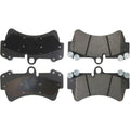 Centric Posi-Quiet Semi-Metallic Brake Pads w/Hardware - Front