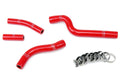 HPS Performance Red Reinforced Silicone Radiator Hose Kit Coolant for Yamaha 07-09 YZ250F