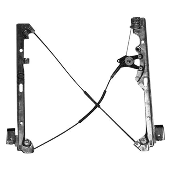 LH FRONT DOOR GLASS REGULATOR POWER; W/O MOTOR CHEVROLET SILVERADO/GMC SIERRA 1500 19992006