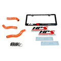 HPS Performance Orange Reinforced Silicone Radiator Hose Kit Coolant for KTM 11-12 250SXF