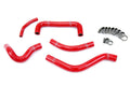 HPS Performance Red Reinforced Silicone Radiator Hose Kit Coolant for Suzuki 04-05 RMZ450