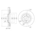 DFC 06-16 Buick Allure Front GeoSPEC Coated Rotor