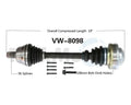 NEW CV AXLE