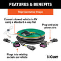 CUSTOM TOWED-VEHICLE RV WIRING HARN