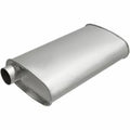 Univ Muff - Oval 4.5x9.75x15 OL-21 Inlet-2Off Outlet-2Center