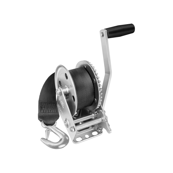 1500LB TRAILER WINCH SINGLE SPEED W/20FT STRAP