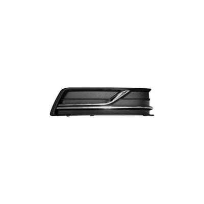 LH FRONT BUMPER INSERT OUTER GRILLE; W/O FOG LAMPS VOLKSWAGEN PASSAT 1619