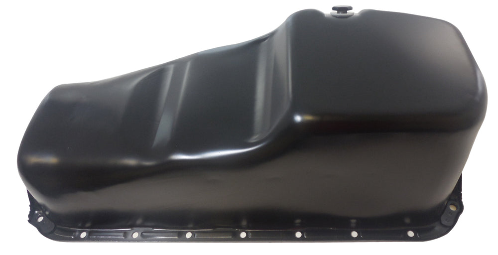 BLACK 1955-79 SB CHEVY 283-350 V8 O