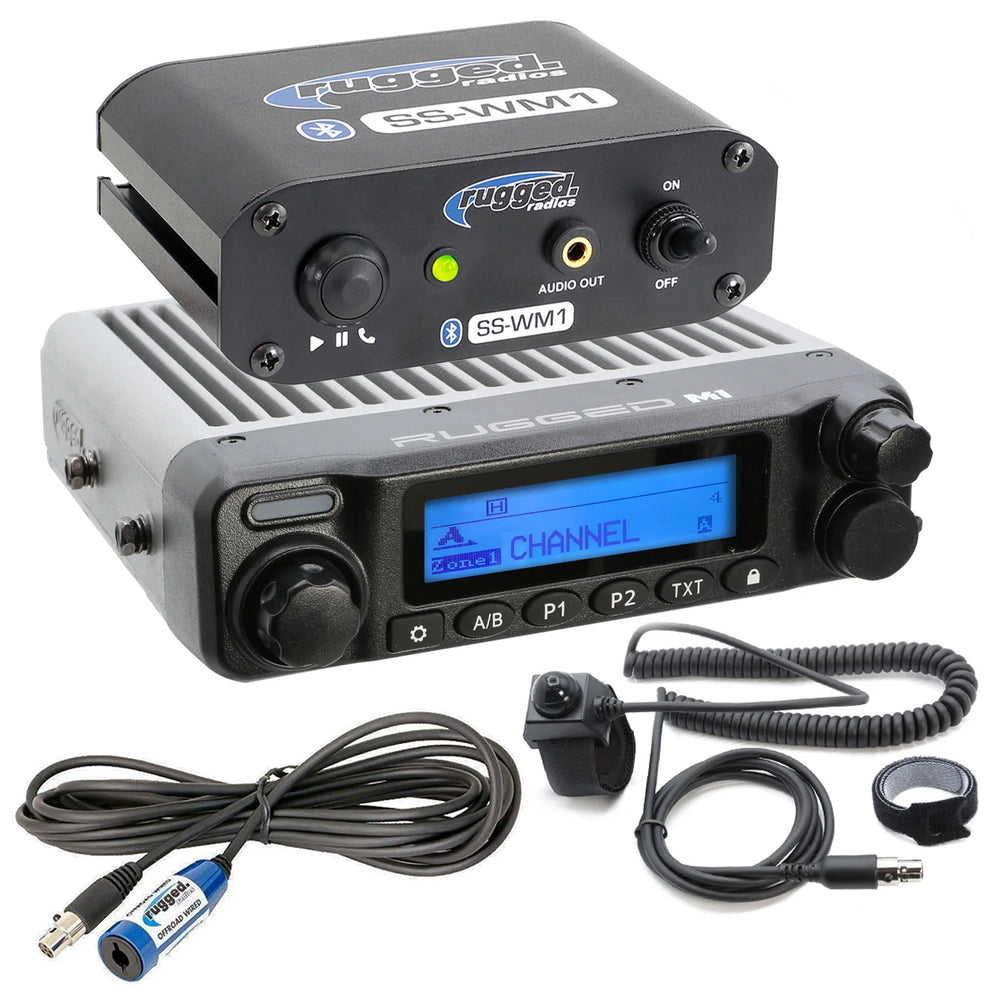 Rugged Radios blue auto part