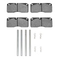 DFC 87-12 Damon Daybreak Rear/Front 5000 Advanced Semi Metallic Brake Pads and Hardware Kit