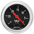 AutoMeter Gauge Vacuum 2-1/16in. 30Inhg Mechanical Traditional Chrome