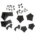 XE Hood Latch Light Mount Textured Black 2018-2026 Jeep Wrangler JL 2020-2025 Jeep Gladiator Go Rhino