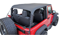 Windshield Channel for 2007-2018 Jeep Wrangler JK and JK Unlimited, Black Rampage