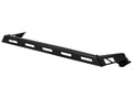 ~(4.1 lbs. 25X4X2)~ Light Bar Hood Mounted Black 07-18 Jeep Wrangler JK