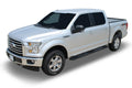 15C F150/17C F250/F350 SUPER DUTY CREW CAB 6IN RUNNING BOARDS OEM STYLE SLIDE TRACK BRUSHED