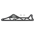 BMR 16-17 6th Gen Camaro Aluminum Driveshaft Tunnel Brace - Black Hammertone