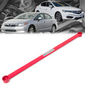 Megan Strut Bar Honda Civic 2012 Acura ILX 13 Only Front Lower Red (EXC SI model)