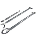MEGAN STRUT BAR ECLIPSE 95-99 FRONT UP GUNMETAL 6 LBs