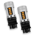7440 LED Ultra High-Power Turn Signal Bulbs CAN Bus Compatible Eliminates Hyper Flash - AMBER (Two Bulbs Per Package)