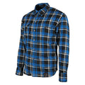 Speed and Strength Black 9 2.0 Moto Shirt Blue/Black - Small