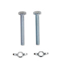 Standard Replacement Bottle Bracket Standard Replacement 10 & 15 Lb Bottle Bracket New Style 7 Diamater Steel NOS