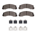 DFC 10-21 Ford F-150 RWD Front 5000 Advanced Ceramic Brake Pads and Hardware Kit