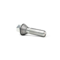 H&R Wheel Bolts 14 X 1.25 / Length 48mm / Tapered / Head 17mm - Silver - Set of 10