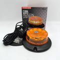 LOW PROFILE 6 INCH BY 2 INCH LED BEACON STROBE LIGHT WITH AUXILIARY PLUG