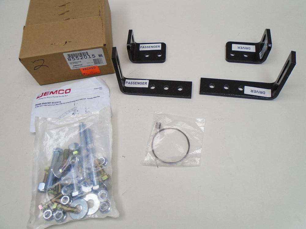 FRAME BRKT KIT F/DODGE RAM 15/25/3500 4X2 & 4X4 INC MEGA