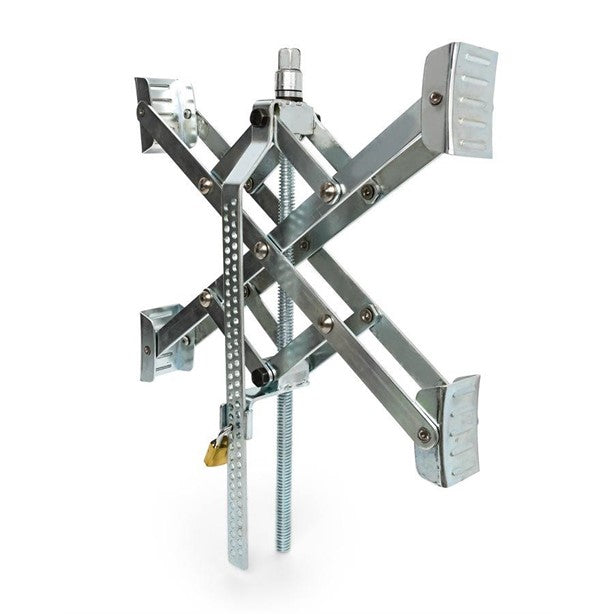 EAZLIFT 18IN WHEEL STOP W/WRENCH AND LOCK METAL (E/F)