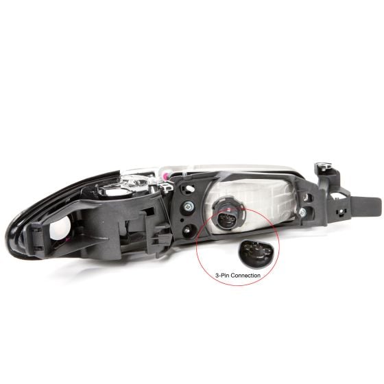 LH HEADLAMP ASSY COMPOSITE; COMBINATION LAMP ASSY; GRAND PRIX 9703