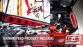 GrimmSpeed Fender Shrouds BLACK - 15 WRX STI