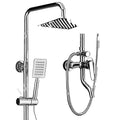 STAINLESS STEEL SQUARE GOOSENECK FAUCET; SINGLE HOLE (RETAIL BOX)