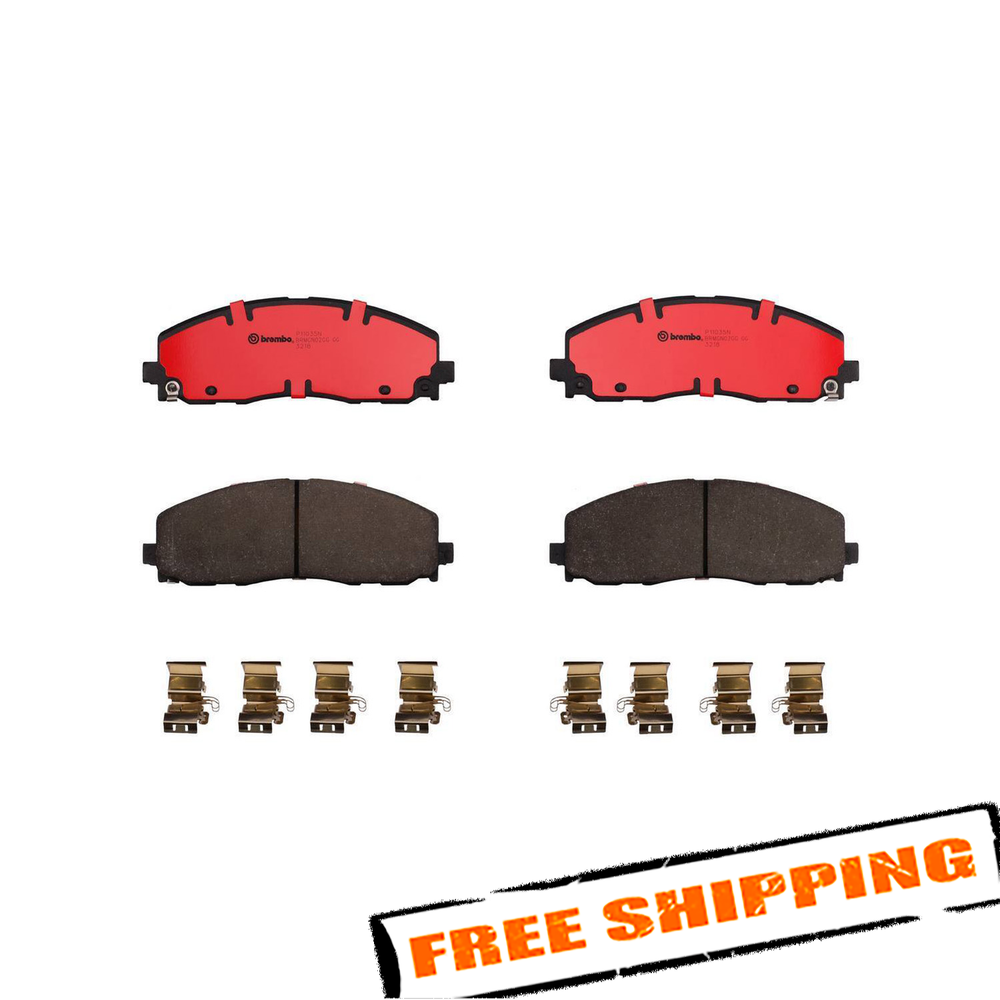 Brembo 20-23 Jeep Gladiator/18-23 Wrangler/09-14 VW Routan Premium NAO Ceramic OE Equiv Pad - Front